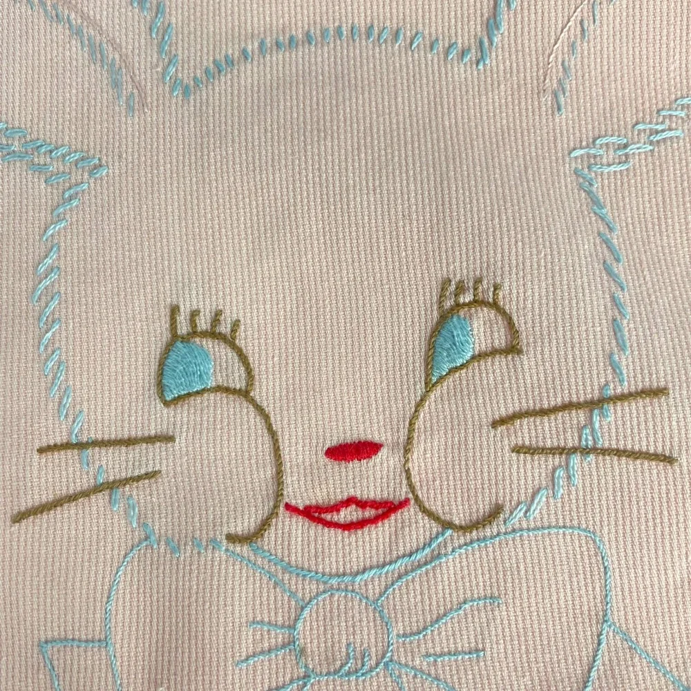 Vintage baby bib